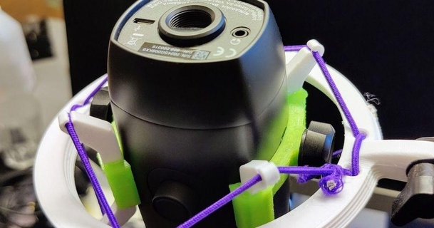 Klemme Yeti nässtrom 3D Modelle Gadgets Audio blueyeti blueyetix thingiverse 3d print model - Mito3D