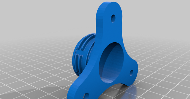 carbonation cap mount naesstrom 3D Models Hobby & Makers Other Ideas beer keezer kegerator thingiverse 3d print model - Mito3D