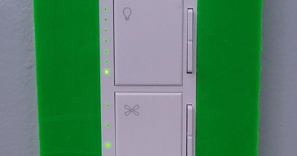Lutron klar Frontplatte amritchandhok 3D Modelle Haushalt Haus Ausrüstung Ersatz Ersatzteil thingiverse 3d print model - Mito3D