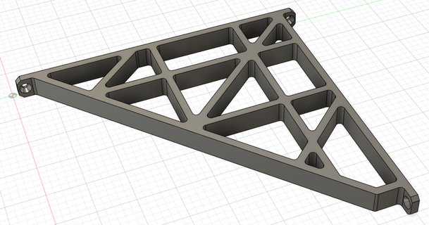 estante suporte feito santos 3D modelos passatempo fabricantes organizadores chanfrado 3d print model - Mito3D