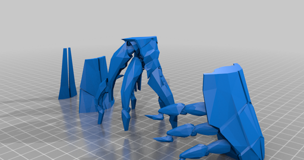 mietitrice okami 359 3D Modelli giocattoli Giochi azione figure statue thingiverse 3d print model - Mito3D