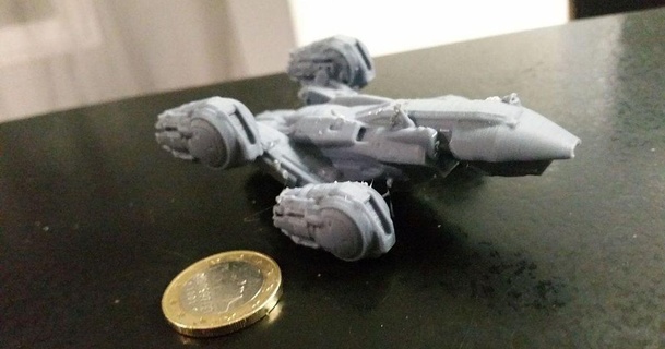 uscss prometheus lores ludiks 3D Models Toys & Games Vehicles alien aliens covenant engineer lowres 3d print model - Mito3D