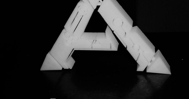 arca sobrevivência evoluiu logotipo divertir 3D modelos aparelhos 3dlogo arcsurvival videogame 3d print model - Mito3D