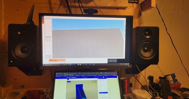 kanto yu6 parete montare twansky 3D Modelli gadget Audio altoparlante Wall Mount 3d print model - Mito3D