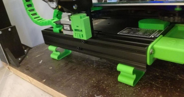 amortecedor ender 3 georg 3D modelos impressoras acessórios ender3 thingiverse 3d print model - Mito3D