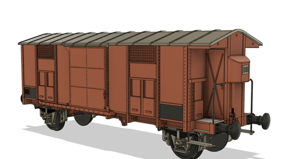 fs tipo f met remmershuis - spoor 1 - 1 32 beusekomse baan  3D Models  Toys & Games  Vehicles thingiverse  3d print model - Mito3D