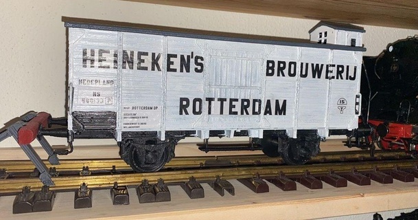 nederlandse spoorwegen eva wismar-d koelwagen 1921 - gauge 1 1 32 beusekomse baan  3D Models  Toys & Games  Vehicles thingiverse  3d print model - Mito3D