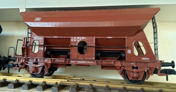 deutsche ferrocarril federal otmm61 otmm64 calibre 1 32 beusekomse pista 3D modelos juguetes juegos vehiculos thingiverse 3d print model - Mito3D