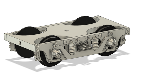 collo cigno set ruote Drehgestell traccia 1 sperone 32 beusekomse 3D Modelli giocattoli Giochi veicoli thingiverse 3d print model - Mito3D