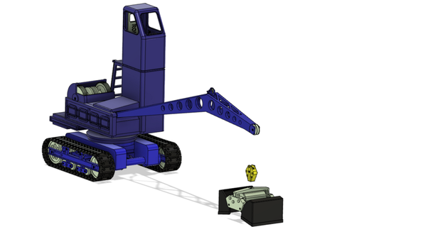 branqueado rk3 guindaste carvão hsb g scale 1 225 beusekomse acompanhar 3D modelos brinquedos jogos veículos thingiverse 3d print model - Mito3D
