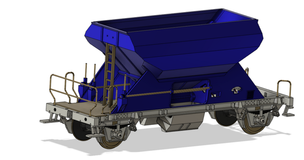 nederlandse spoorwegen railpro fccpps - gauge 2 1 225 beusekomse baan 3D Models Toys & Games Vehicles thingiverse 3d print model - Mito3D