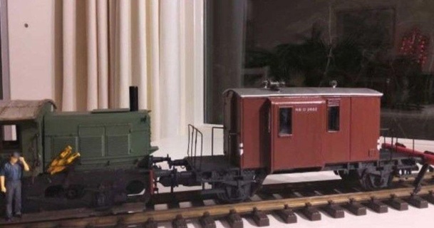 nederlandse spoorwegen dg conducteurswagen spoor 1 32 beusekomse baan 3D Models Toys & Games Vehicles thingiverse 3d print model - Mito3D