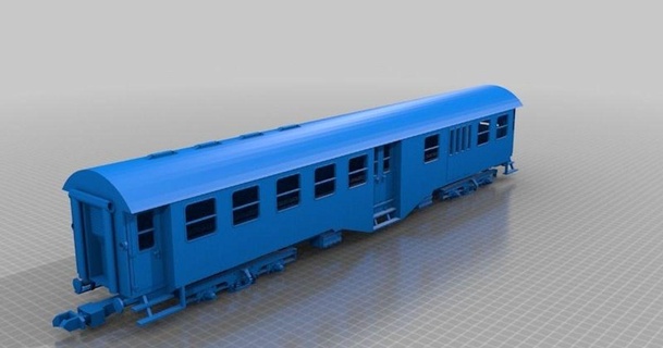deutsche ferrocarril federal umbauwagen bd4yg ab4yg b4yg calibre 1 32 beusekomse pista 3D modelos juguetes juegos vehiculos thingiverse 3d print model - Mito3D