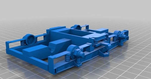 Deutz difícil md36 drehgestell calibre 1 32 beusekomse acompanhar 3D modelos brinquedos jogos veículos thingiverse 3d print model - Mito3D