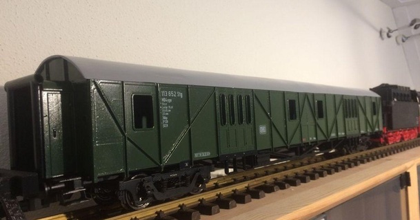 Deutsche ferrovia federal mdyg986 improvisado ckwagen calibre 1 32 beusekomse acompanhar 3D modelos brinquedos jogos veículos gauge1 thingiverse 3d print model - Mito3D