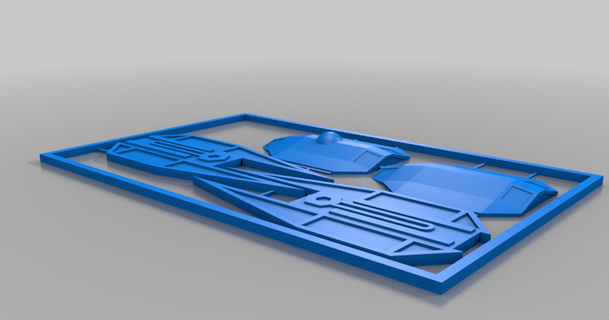 tie silencer kit card hugo guenebaut 3D Models Toys & Games Other cardkit kyloren spaceship 3d print model - Mito3D