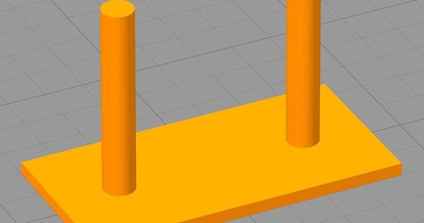 basic stringing test - original loohney 3D Models Printers Test retraction retractiontest settings slicer 3d print model - Mito3D