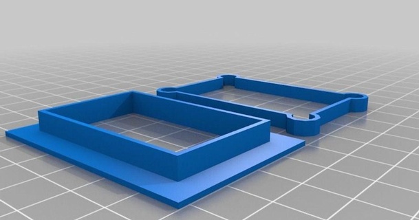 panel mount bezel customizable andy 3D Models Hobby & Makers Electronics thingiverse 3d print model - Mito3D