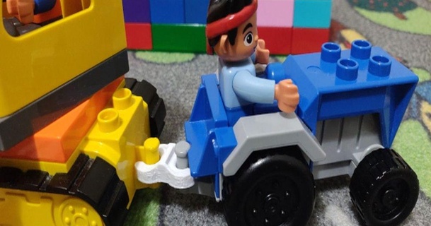 Lego duplo coches acoplador chismes 3D modelos juguetes juegos edificio thingiverse 3d print model - Mito3D