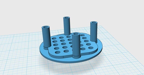 5x5 Led küp jig manyetik mitzpatrick 3D modeller hobi yapımcılar fikirler kendin yap 3d print model - Mito3D