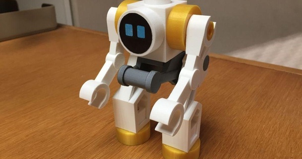 Lego gusta ciudad espacio robot heraldista 3D modelos juguetes juegos edificio bloques thingiverse 3d print model - Mito3D