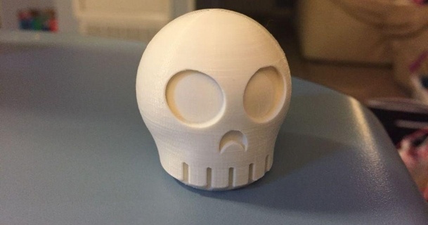 skully armourist 3D Models Gadgets Other skull thingiverse 3d print model - Mito3D