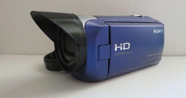 sony handycam hood macguyver 3D Models Gadgets Photo & Video thingiverse 3d print model - Mito3D