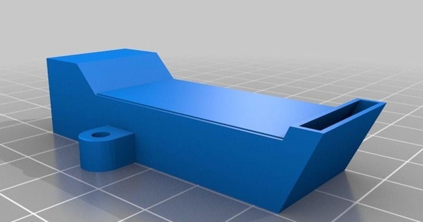 Ventilator Leitung unterstützen stefi01 3D Modelle Drucker Upgrades Fandukt Hyperwürfeldrucker thingiverse 3d print model - Mito3D