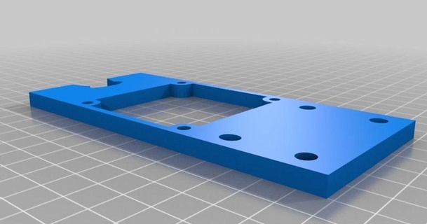 filastruder extra 60mm fan mount filament guide stefi01 3D Models Printers - Upgrades 60mmfanmount extruder extruderfan filamentextruder 3d print model - Mito3D