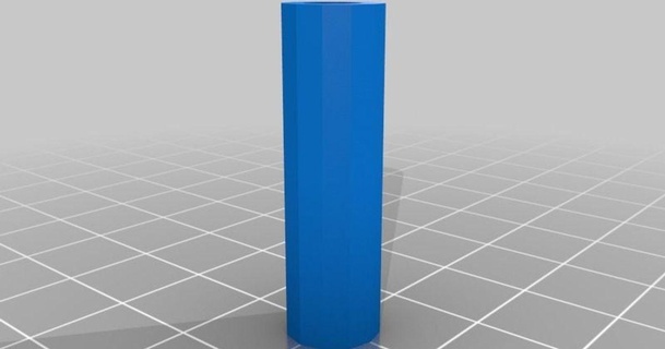cross fire standoffs 30mm high 5mm insert 9mm outside diameter stefi01 3D Models Hobby & Makers Other Ideas customized thingiverse 3d print model - Mito3D