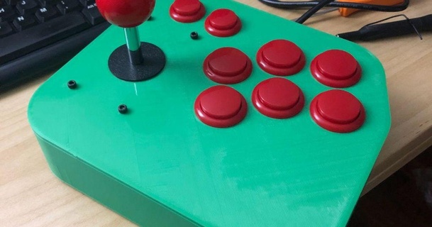 adks - arcade joystick controller supports needed adarkstudio 3D Models Gadgets Video Games buttons game 3d print model - Mito3D