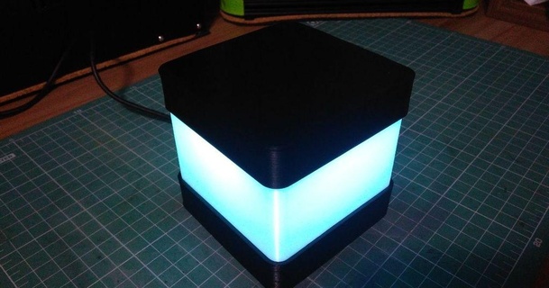 luce cubo marcelo chaves 3D Modelli domestico Casa attrezzature thingiverse 3d print model - Mito3D