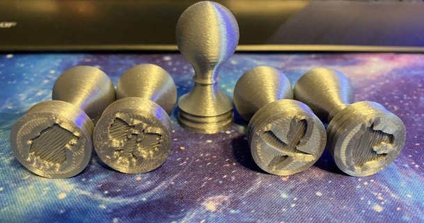 guerra sussurra lealtà foche 3D Modelli giocattoli Giochi gioco tavolo gettoni thingiverse 3d print model - Mito3D