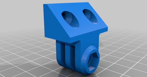 desk horizontal mount mik 3D Models Hobby & Makers Other Ideas modularmount thingiverse 3d print model - Mito3D