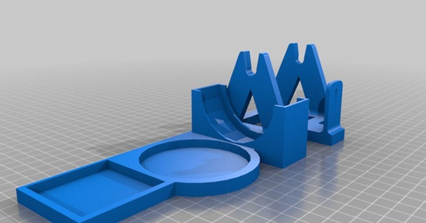 soldadura estación 7fm 3D modelos pasatiempo hacedores electrónica thingiverse 3d print model - Mito3D