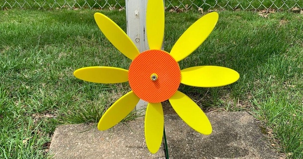 sunflower teraflop 3D Models Household Outdoor & Garden flower 3d print model - Mito3D