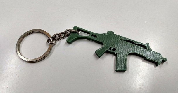 g36c keychain zero-249 3D Models Fashion Other Accessories airsoft airsoftaccesories g36 3d print model - Mito3D