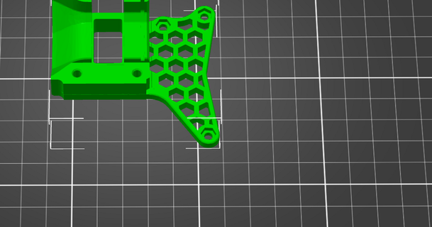 suporte montagem mosquito hot end extrusora fissi0n 3D modelos impressoras Atualizações 3d print model - Mito3D