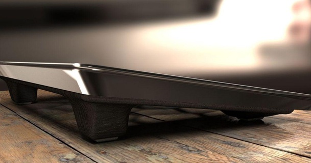 portatile tastiera supporto logitech k810 asta laird 3D Modelli gadget computer Bluetooth thingiverse 3d print model - Mito3D