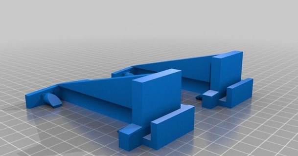 supporto australiano filamento rotoli replicatore asta laird 3D Modelli stampanti Accessori makerbot portarotolo thingiverse 3d print model - Mito3D