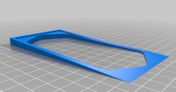 Ring Video Türklingel Adapter Runde Abstellgleis plasti squirt 3D Modelle Haushalt Haus Ausrüstung thingiverse 3d print model - Mito3D
