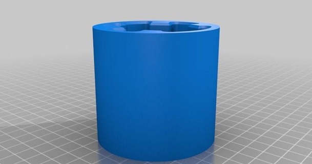 rx gen3 portabicchieri plasti squirt 3D Modelli gadget 18650 relax svapare vapers vapemod 3d print model - Mito3D