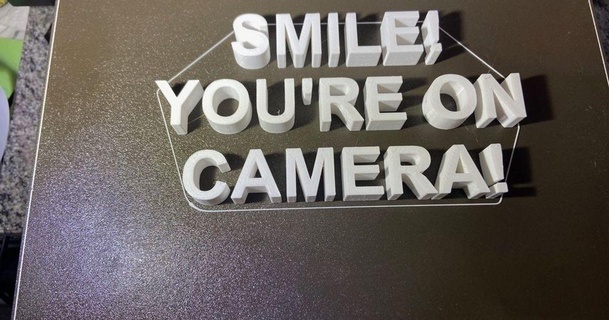 Lächeln Kamera Camprints 3D Modelle Haushalt Haus Ausrüstung thingiverse 3d print model - Mito3D