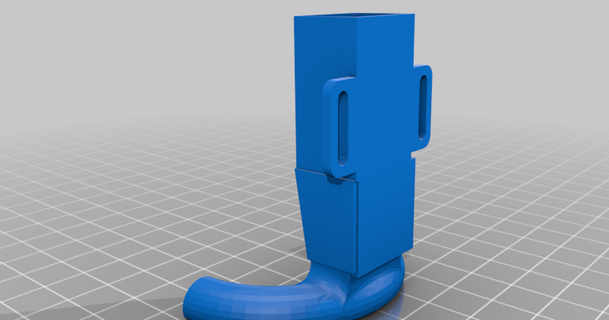 estendido shifter 3D modelos impressoras acessórios thingiverse 3d print model - Mito3D
