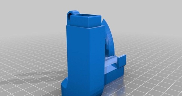 combined e3d duct shifter 3D Models Hobby & Makers Other Ideas thingiverse 3d print model - Mito3D