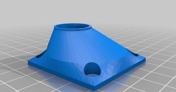 20mm ventilador tubo shifter 3D modelos passatempo fabricantes Ideias thingiverse 3d print model - Mito3D