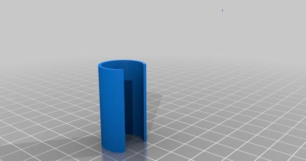 tubo 20mm ventilador cambiador 3D modelos pasatiempo hacedores ideas thingiverse 3d print model - Mito3D