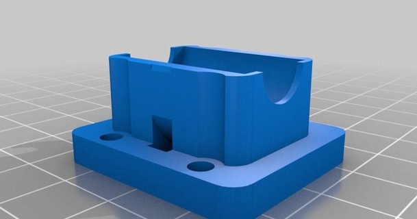 ig custom lm8uu half block 475mm high 4mm ziptie shifter 3D Models Printers - Upgrades customized thingiverse 3d print model - Mito3D