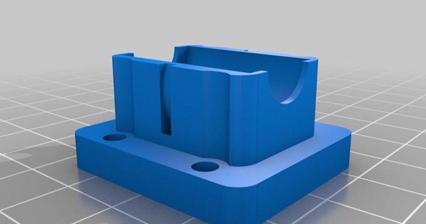 customized lm8uu half block 55cm height shifter 3D Models Printers - Upgrades thingiverse 3d print model - Mito3D