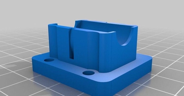 customized lm8uu half block 475cm height shifter 3D Models Printers - Upgrades thingiverse 3d print model - Mito3D